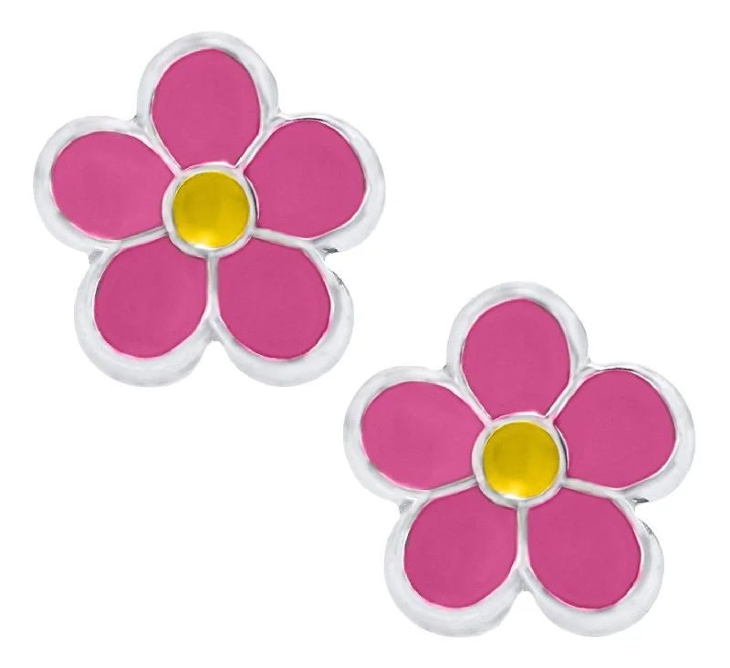 Once-A-Year Jewelry Sale – Grab Your Favorites Now Sterling Silver Pink and Yellow Flower Baby Studs Once-A-Year Jewelry Sale – Grab Your Favorites Now Sterling Silver Pink and Yellow Flower Baby Studs