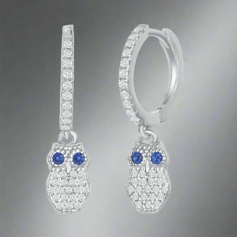 Exclusive Gemstone Jewelry Markdowns – Shop Now SS Small Huggie CZ Owl Hoop Earrings Exclusive Gemstone Jewelry Markdowns – Shop Now SS Small Huggie CZ Owl Hoop Earrings