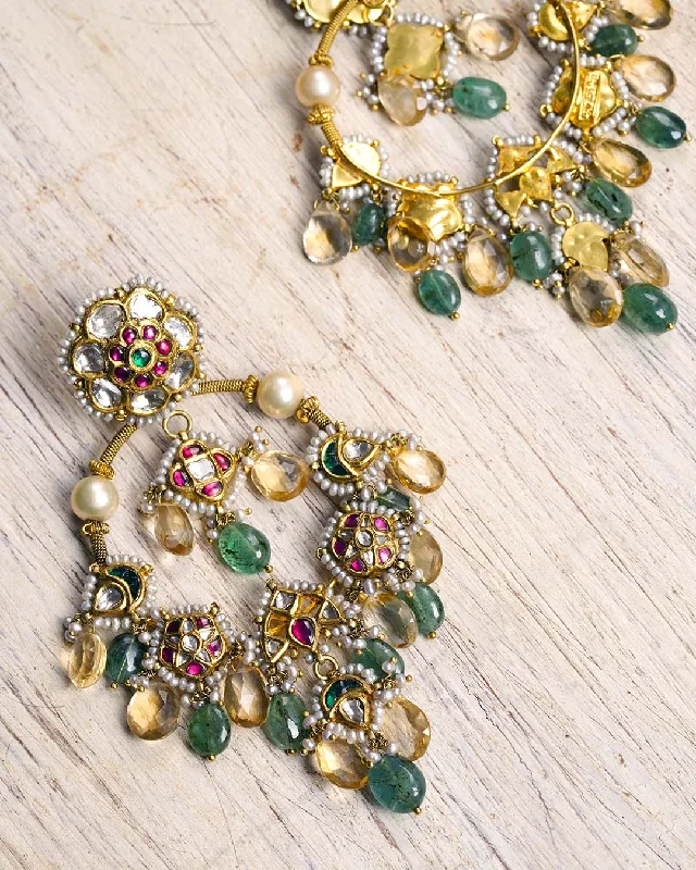 Bohemian-Inspired Jewelry For Free-Spirited Fashion Vasundhara Earrings
