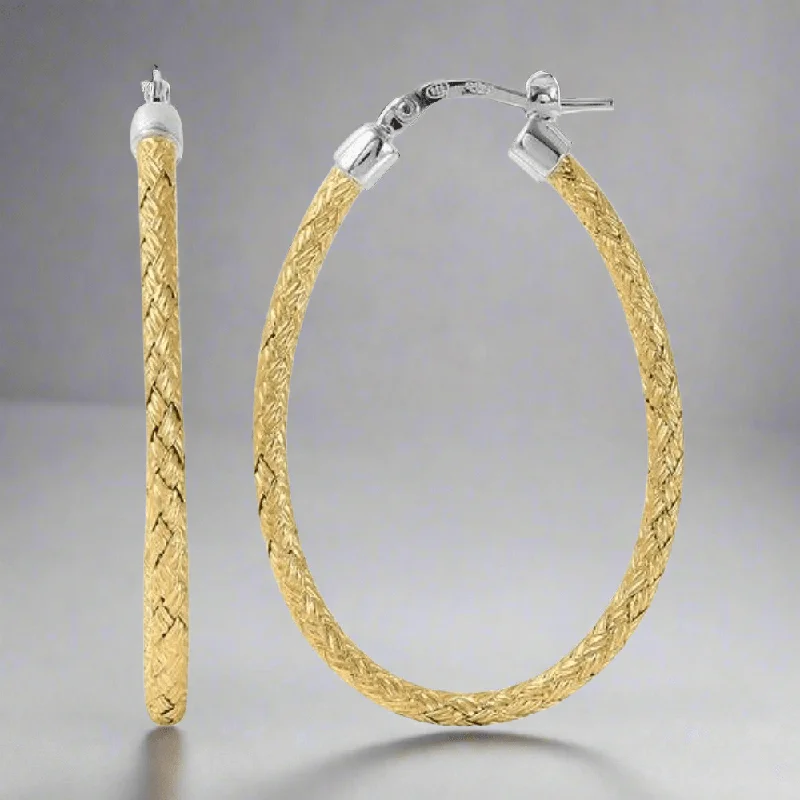 Grab Exquisite Jewelry At The Lowest Prices YGP Sterling 2mm Oval Hoop