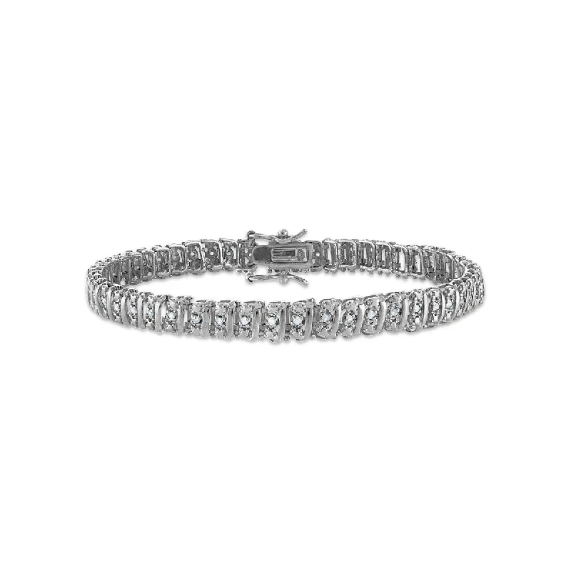 Make Every Moment Shine – Jewelry Discounts Available 1/2 CTW Diamond 7.5-inch Tennis Bracelet in Sterling Silver Make Every Moment Shine – Jewelry Discounts Available 1/2 CTW Diamond 7.5-inch Tennis Bracelet in Sterling Silver