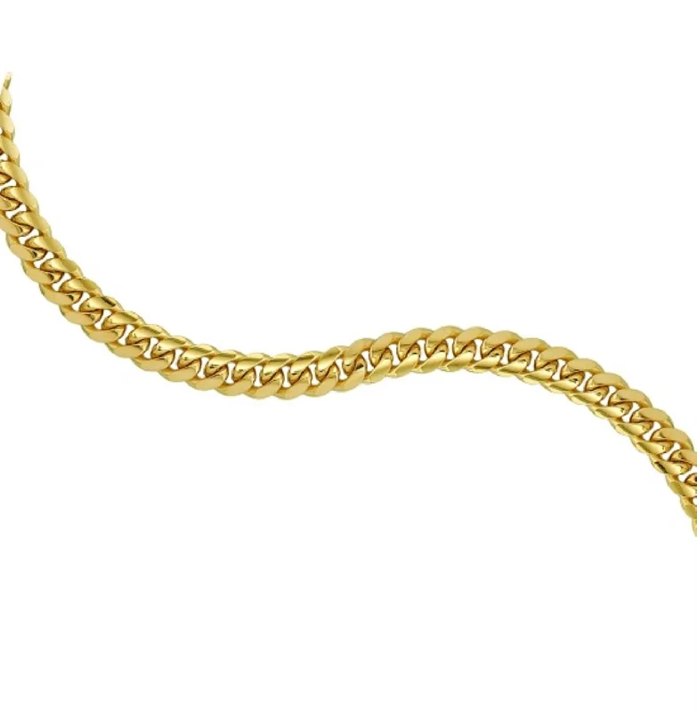 Get Ready To Sparkle – Special Jewelry Discounts 10KT Yellow Gold 7-inch 3.5MM Miami Cuban Link Bracelet Get Ready To Sparkle – Special Jewelry Discounts 10KT Yellow Gold 7-inch 3.5MM Miami Cuban Link Bracelet