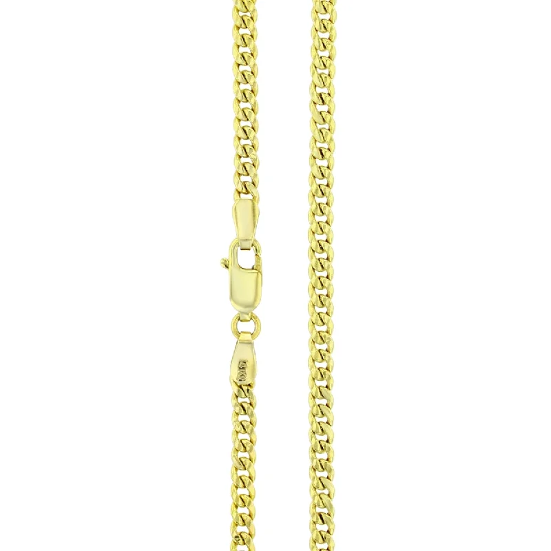 The Perfect Jewelry Piece At The Perfect Price 14KT Yellow Gold 7-inch 3MM Cuban Link Bracelet The Perfect Jewelry Piece At The Perfect Price 14KT Yellow Gold 7-inch 3MM Cuban Link Bracelet