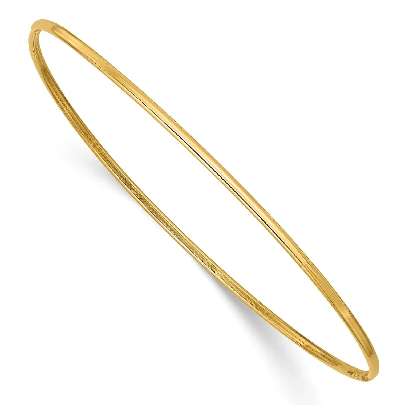 Best Jewelry Sale Prices – Limited-Time Offer 14KT Yellow Gold 8-inch 1.5MM Bangle Slip-On Bracelet Best Jewelry Sale Prices – Limited-Time Offer 14KT Yellow Gold 8-inch 1.5MM Bangle Slip-On Bracelet