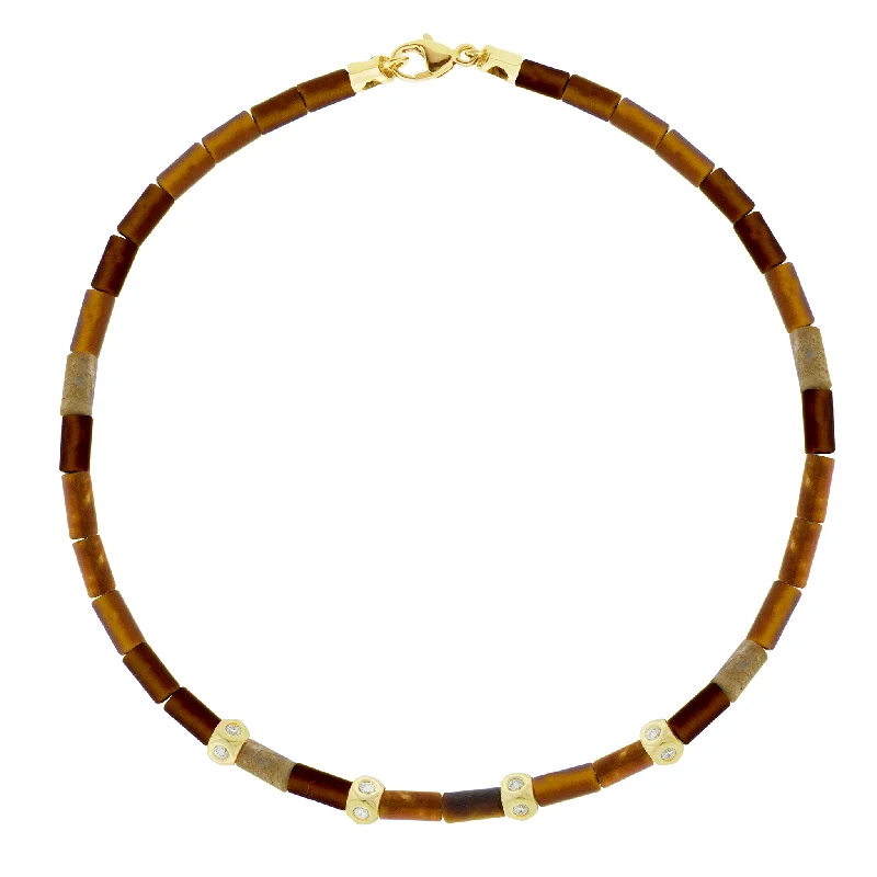 Shop Stylish Jewelry Now And Save Big 4 Diamond Mini Tetras on Tiger's Eye Bead Bracelet Shop Stylish Jewelry Now And Save Big 4 Diamond Mini Tetras on Tiger's Eye Bead Bracelet