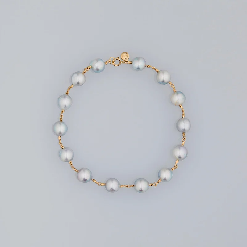 Exclusive Online Jewelry Sale – Don't Wait One-of-a-Kind Akoya Pearl Bracelet | APB6-OOAK Exclusive Online Jewelry Sale – Don't Wait One-of-a-Kind Akoya Pearl Bracelet | APB6-OOAK