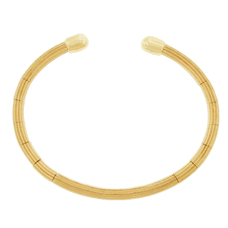 Best-Selling Jewelry Now Available At Special Deals Articulated Gold Cuff Bracelet