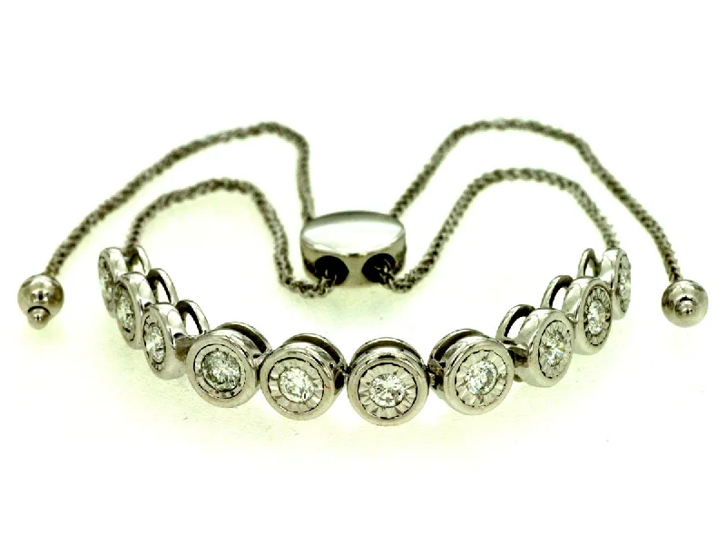 The Biggest Jewelry Sale Of The Year Is Here Bezel Set Diamond Bolo Style Bracelet