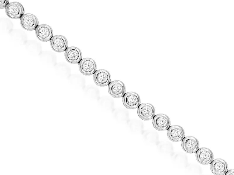 Special Sale On Handcrafted Jewelry – Shop Today Bezel Set Round Diamond Tennis Bracelet Special Sale On Handcrafted Jewelry – Shop Today Bezel Set Round Diamond Tennis Bracelet