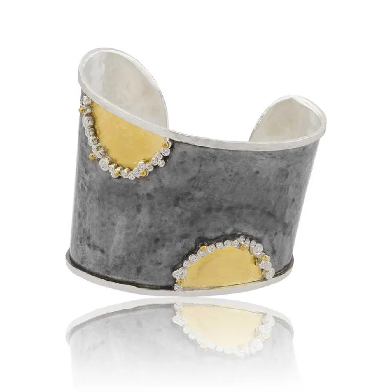 Shop Dazzling Jewelry At The Best Prices 24K Diamond Cuff Bracelet