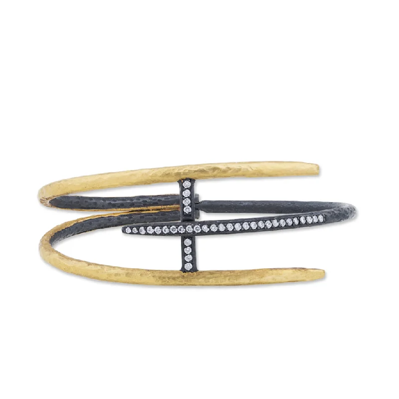 Shop Stylish Jewelry Now And Save Big 24K Diamond Bangle