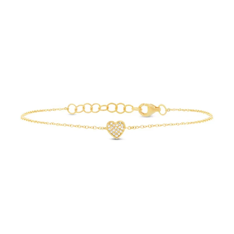 Luxury Jewelry Sale – Sparkle For Less Diamond Heart Bracelet