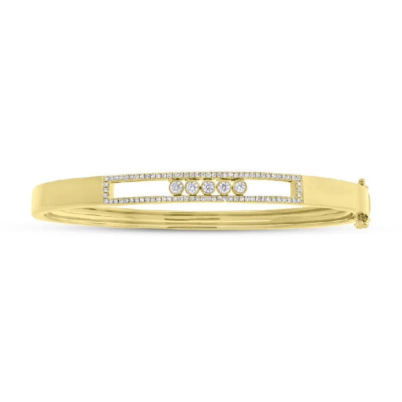 Personalized Engraved Jewelry For Meaningful Gifts Diamond Bangle Bracelet