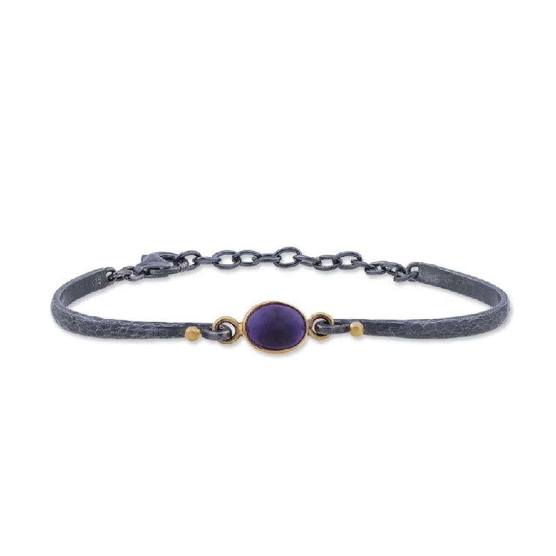 Handcrafted Beauty At Affordable Prices 24K Amethyst Bracelet