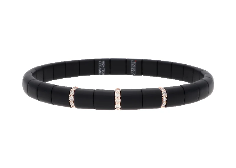 Exclusive Gemstone Jewelry At Special Prices Diamond Ceramic Bead Bracelet