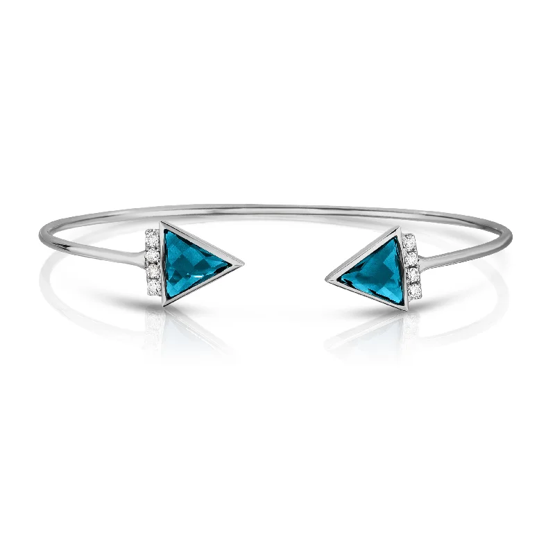 Personalized Jewelry Sale – Unique Pieces At Great Prices London Blue Topaz and Diamond Bracelet Personalized Jewelry Sale – Unique Pieces At Great Prices London Blue Topaz and Diamond Bracelet