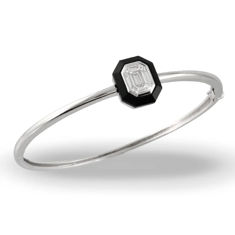 Exclusive Jewelry Bundles At Discounted Rates Black Onyx and Diamond Bracelet