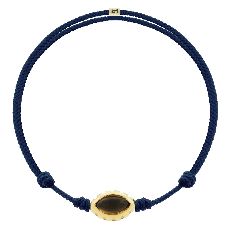 Limited-Time Jewelry Discounts – Shine Without The Splurge Citrine Eye of the Idol on Navy Cord Bracelet Limited-Time Jewelry Discounts – Shine Without The Splurge Citrine Eye of the Idol on Navy Cord Bracelet