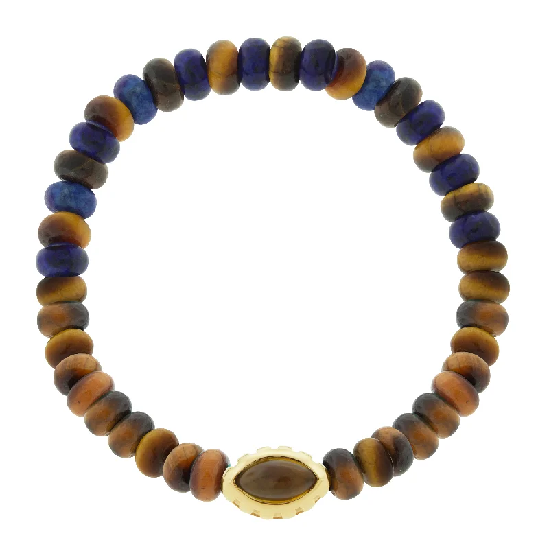 Shine Without Limits – Jewelry Sale Happening Now Citrine Eye of the Idol Tiger's Eye/Lapis Bead Bracelet Shine Without Limits – Jewelry Sale Happening Now Citrine Eye of the Idol Tiger's Eye/Lapis Bead Bracelet