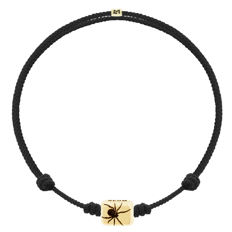 Elevate Your Jewelry Collection With Limited-Time Savings CREATE WORK Spider Ingot on Black Cord Bracelet Elevate Your Jewelry Collection With Limited-Time Savings CREATE WORK Spider Ingot on Black Cord Bracelet