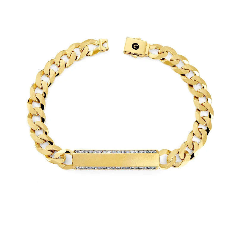 The Perfect Accessory For Less – Jewelry Sale Live Crislu 18KT Yellow Gold Plated Sterling Silver Cubic Zirconia 8.5-inch ID Curb Bracelet The Perfect Accessory For Less – Jewelry Sale Live Crislu 18KT Yellow Gold Plated Sterling Silver Cubic Zirconia 8.5-inch ID Curb Bracelet