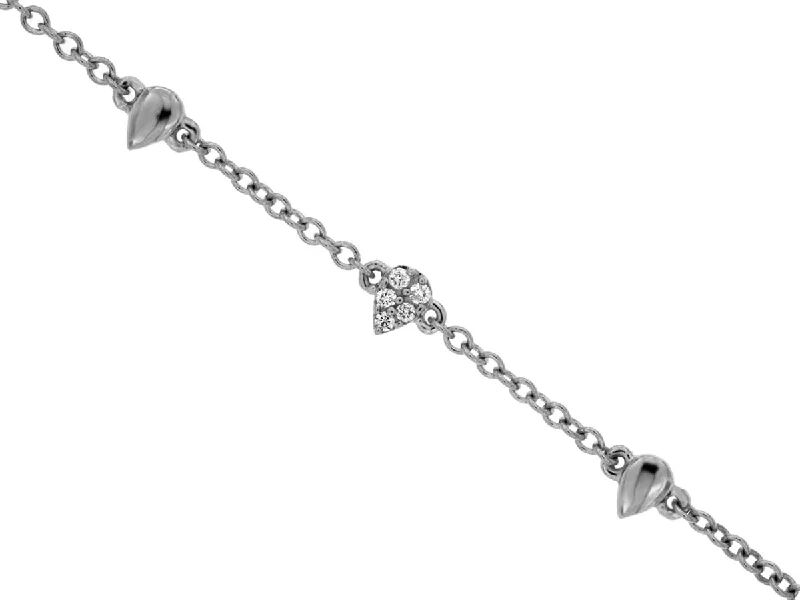 Grab Stylish Jewelry Before The Sale Ends Diamond Accented Chain Style Bracelet