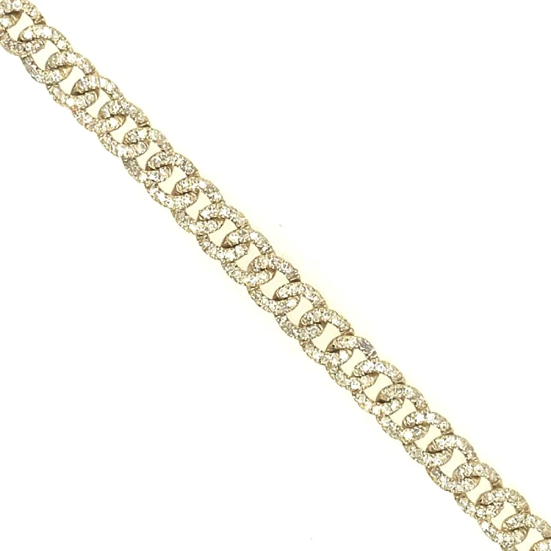 Unique Jewelry For Less – Shop The Sale Now Diamond Accented Cuban Link Style Bracelet Unique Jewelry For Less – Shop The Sale Now Diamond Accented Cuban Link Style Bracelet