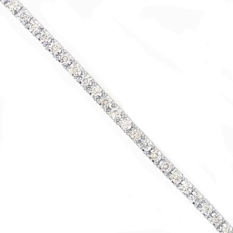 Timeless Elegance, Temporary Discounts – Act Fast Diamond Tennis Bracelet - 3.04 Carat t.w. Timeless Elegance, Temporary Discounts – Act Fast Diamond Tennis Bracelet - 3.04 Carat t.w.