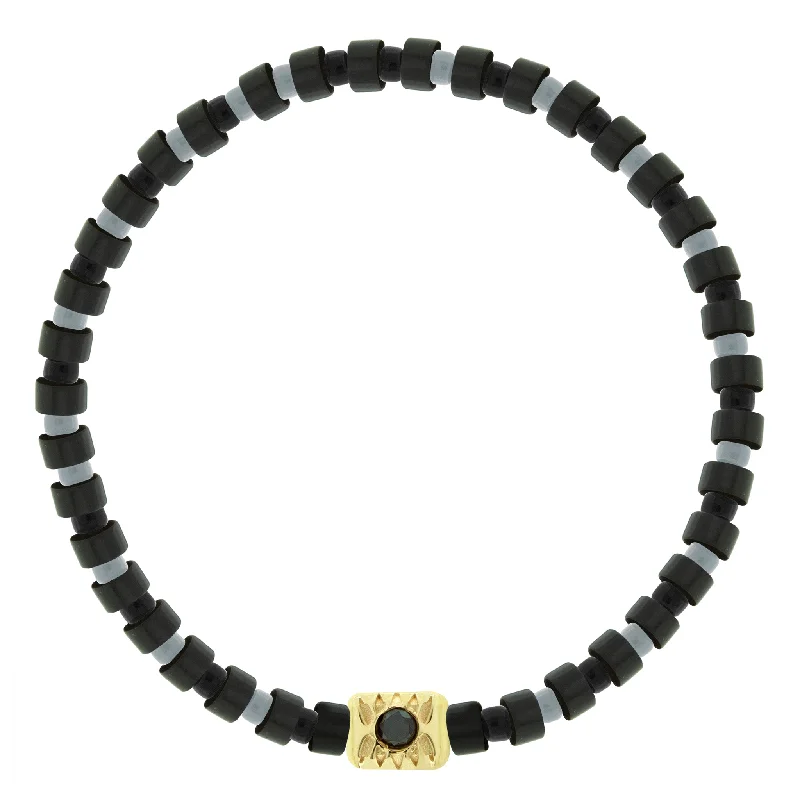 Personalized Jewelry Sale – Meaningful Gifts At Great Prices SHINE ON Eye Ingot with Black Diamond on Bead Bracelet Personalized Jewelry Sale – Meaningful Gifts At Great Prices SHINE ON Eye Ingot with Black Diamond on Bead Bracelet