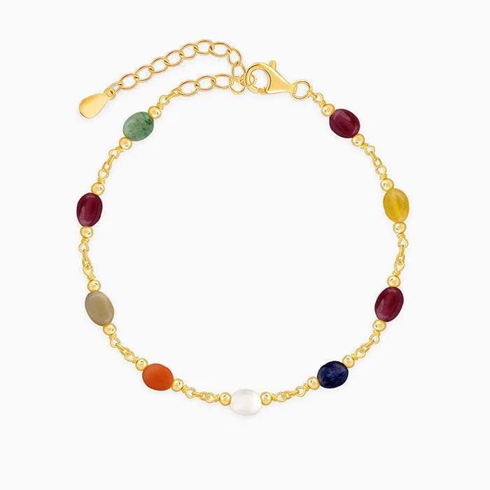 Dainty Floral Jewelry For Feminine Elegance Golden Vivara Beaded Bracelet