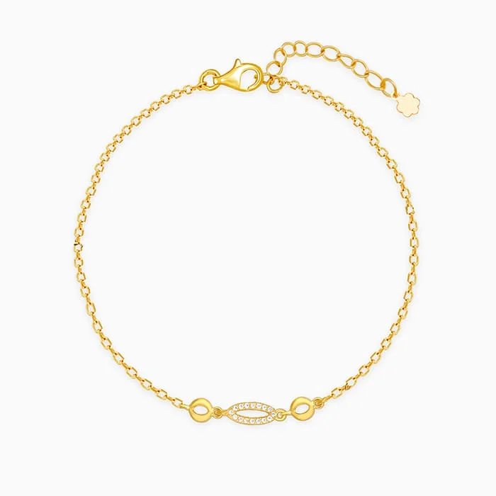 Shop Stylish Jewelry Now And Save Big Golden Oval Delight Bracelet