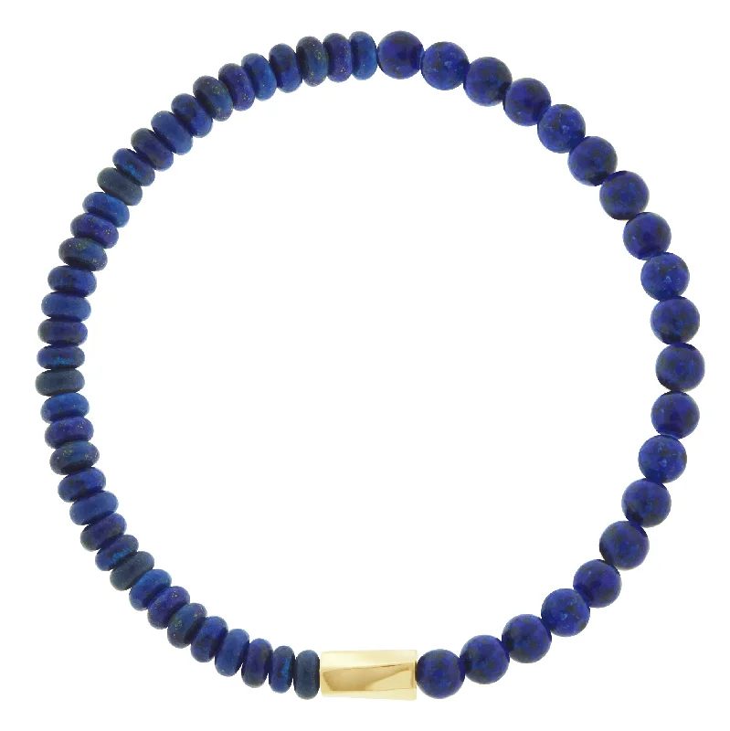 Shop Handcrafted Jewelry At Special Promotional Rates Large Twisted Hexagon on Lapis Bead Bracelet Shop Handcrafted Jewelry At Special Promotional Rates Large Twisted Hexagon on Lapis Bead Bracelet