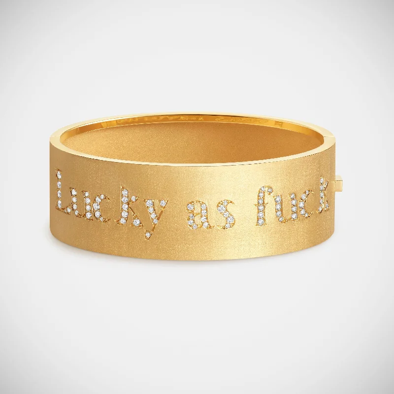 Discover Unique Jewelry With Special Limited-Time Offers Lucky as fuck Bracelet