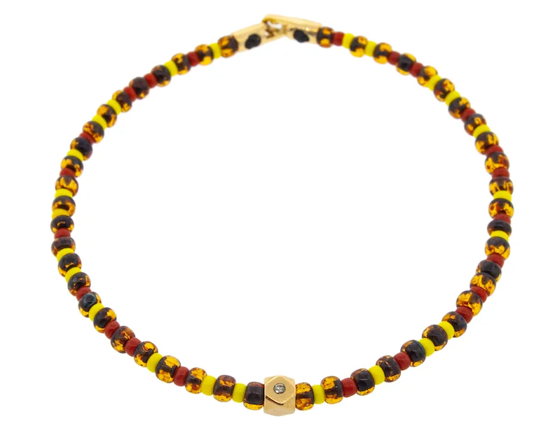 Shop Trending Jewelry With Exclusive Savings White Diamond Tetra Beaded Bracelet with Hook Clasp Shop Trending Jewelry With Exclusive Savings White Diamond Tetra Beaded Bracelet with Hook Clasp