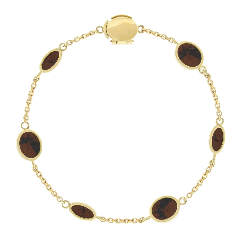 Unmissable Discounts On Timeless Jewelry Pieces Mahogany Obsidian Oval Gemstone Gold Chain Bracelet Unmissable Discounts On Timeless Jewelry Pieces Mahogany Obsidian Oval Gemstone Gold Chain Bracelet