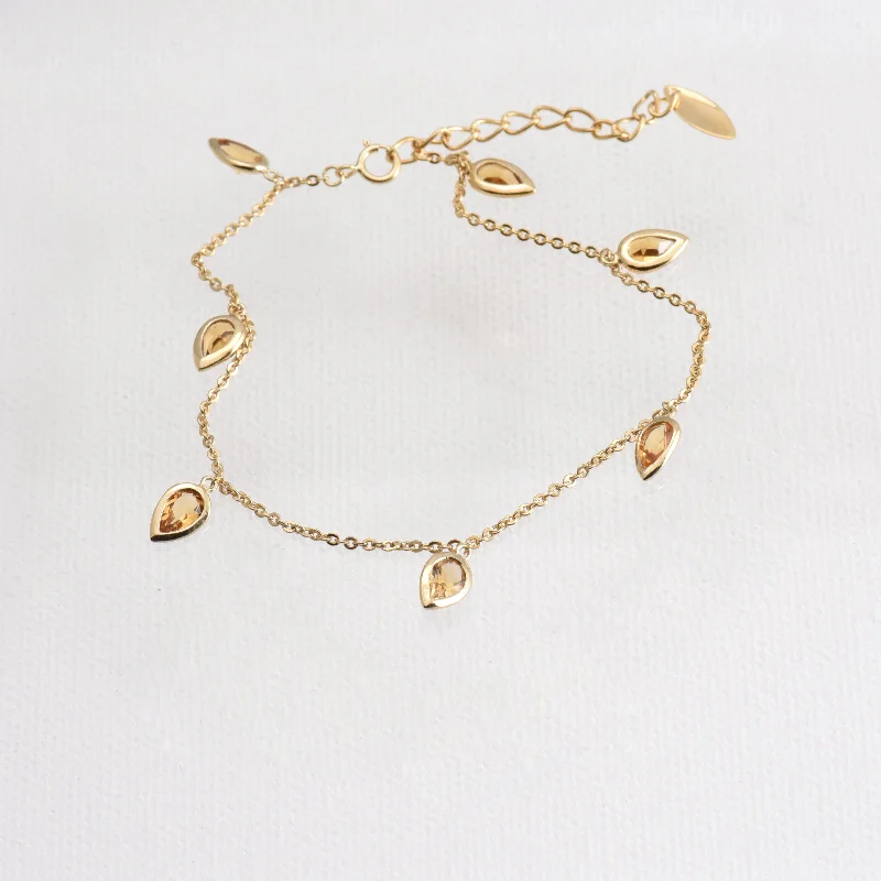 Shop High-Quality Jewelry At Jaw-Dropping Discounts Marielle Citrine Bracelet