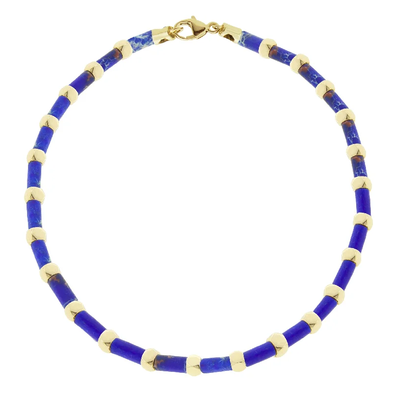 Shop Jewelry That Shines Without The High Price Mini Tetras Imperial Jasper Beaded Bracelet with Clasp Shop Jewelry That Shines Without The High Price Mini Tetras Imperial Jasper Beaded Bracelet with Clasp