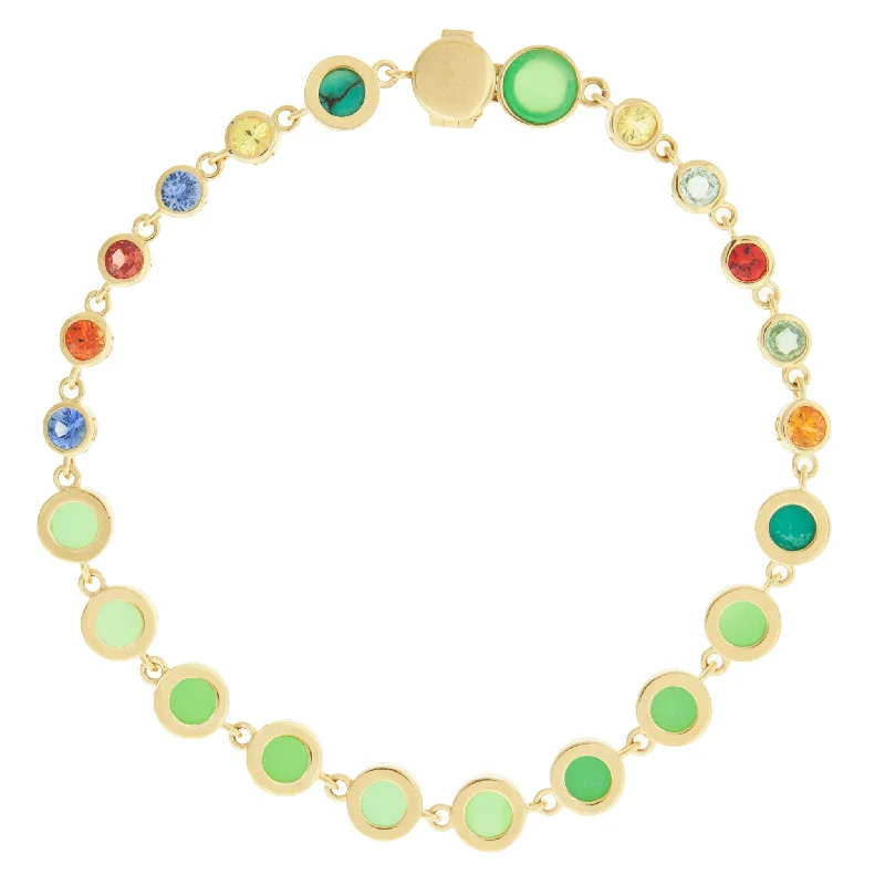 Personalized Jewelry Sale – Meaningful Gifts At Great Prices Multicolor Sapphire and Gemstone Gold Bracelet Personalized Jewelry Sale – Meaningful Gifts At Great Prices Multicolor Sapphire and Gemstone Gold Bracelet