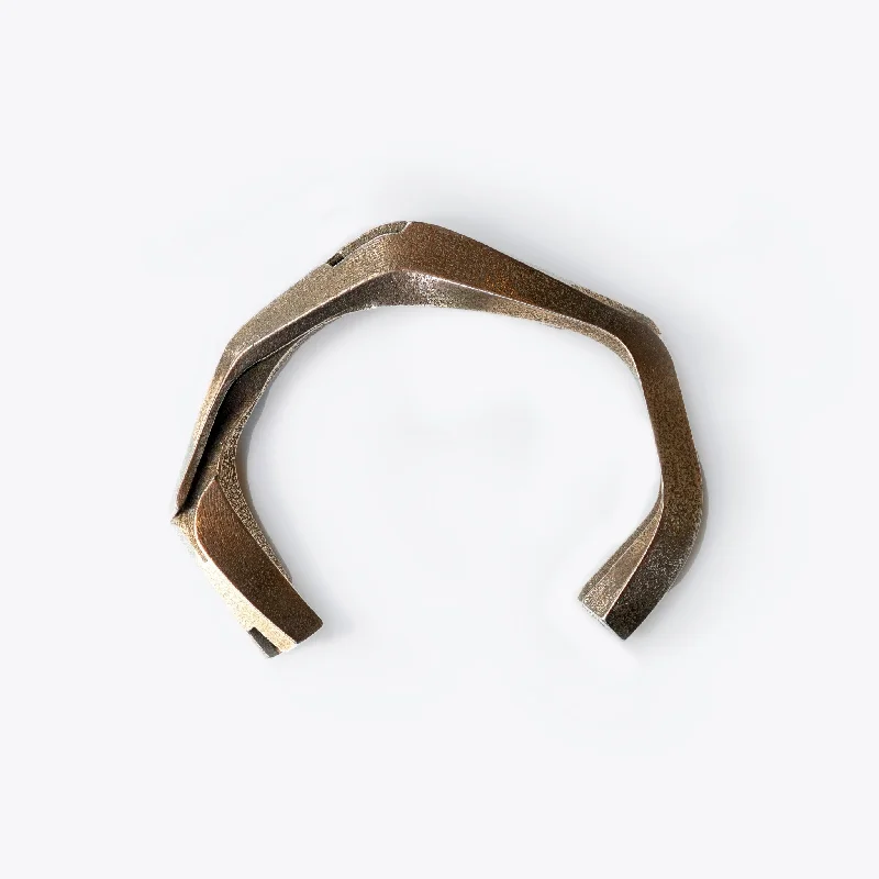 Jewelry Flash Sale – Stylish Designs At Unbeatable Rates Oblique Cuff Steel