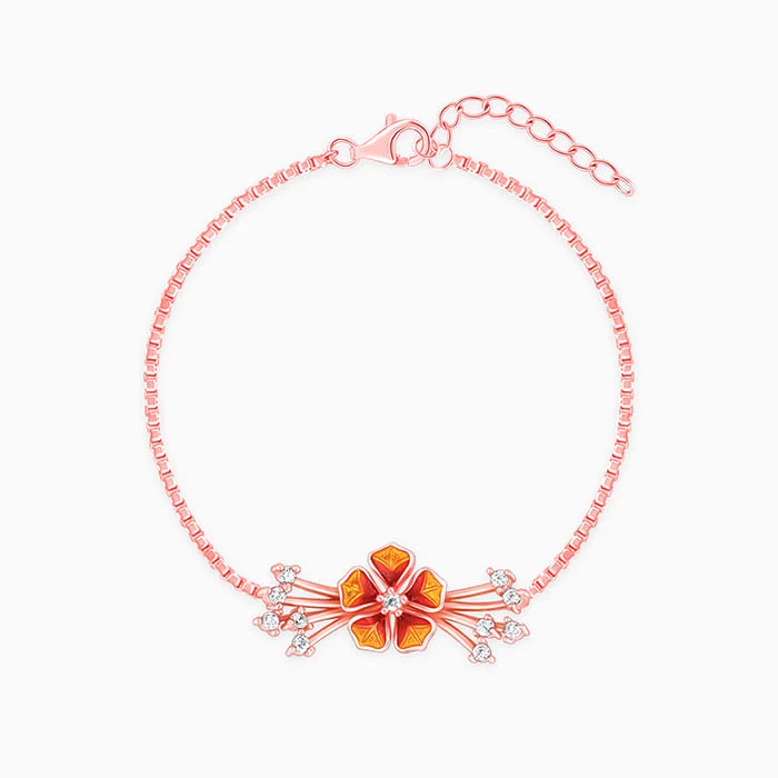 Premium Jewelry Now Available At Special Discounts Rose Gold Bell Mallow Orange Crest Bracelet Premium Jewelry Now Available At Special Discounts Rose Gold Bell Mallow Orange Crest Bracelet
