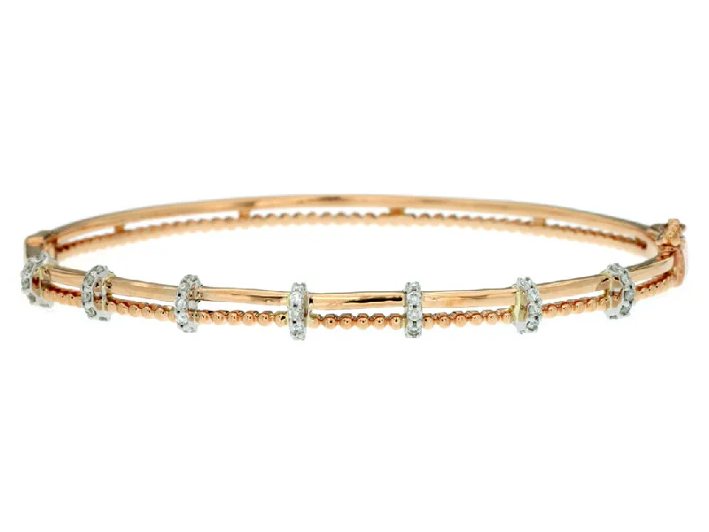 Make Your Outfit Shine With Discounted Jewelry Rose Gold and Diamond Accented Bangle Bracelet Make Your Outfit Shine With Discounted Jewelry Rose Gold and Diamond Accented Bangle Bracelet