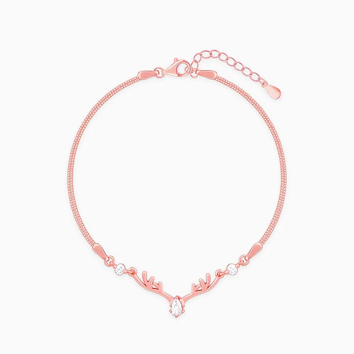 Gorgeous Jewelry, Limited-Time Savings Anushka Sharma Rose Gold Deer Bracelet