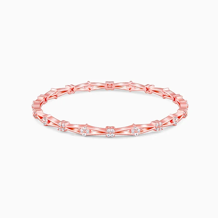 Best Jewelry Sale – Shop Exclusive Designs Now Rose Gold Draped In Floral Bangle