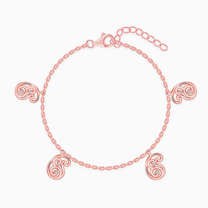 Luxury Meets Affordability – Jewelry Sale Now Live Rose Gold Komal Aamram Bracelet