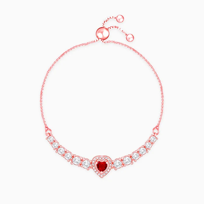 Waterproof Stainless Steel Jewelry For Lasting Beauty Rose Gold Love Of Red Bracelet Waterproof Stainless Steel Jewelry For Lasting Beauty Rose Gold Love Of Red Bracelet