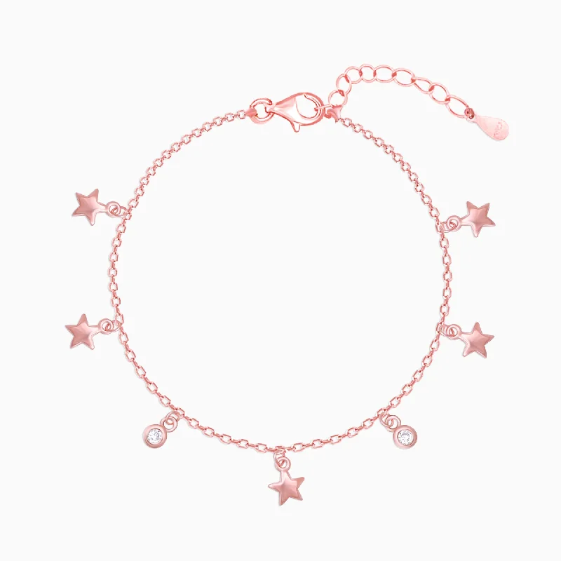 Limited-Time Offer On Elegant Jewelry Pieces Rose Gold Zircon Marvel Bracelet