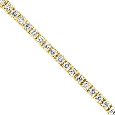 Your Dream Jewelry At Dream Prices 4.07 ct. t.w. Round Diamond Tennis Bracelet
