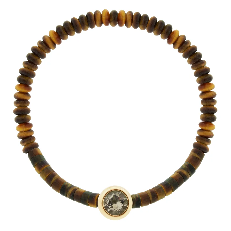 Jewelry Sale Alert – Shop Timeless Elegance Today Round Morganite Bead on Tiger's Eye Beaded Bracelet Jewelry Sale Alert – Shop Timeless Elegance Today Round Morganite Bead on Tiger's Eye Beaded Bracelet