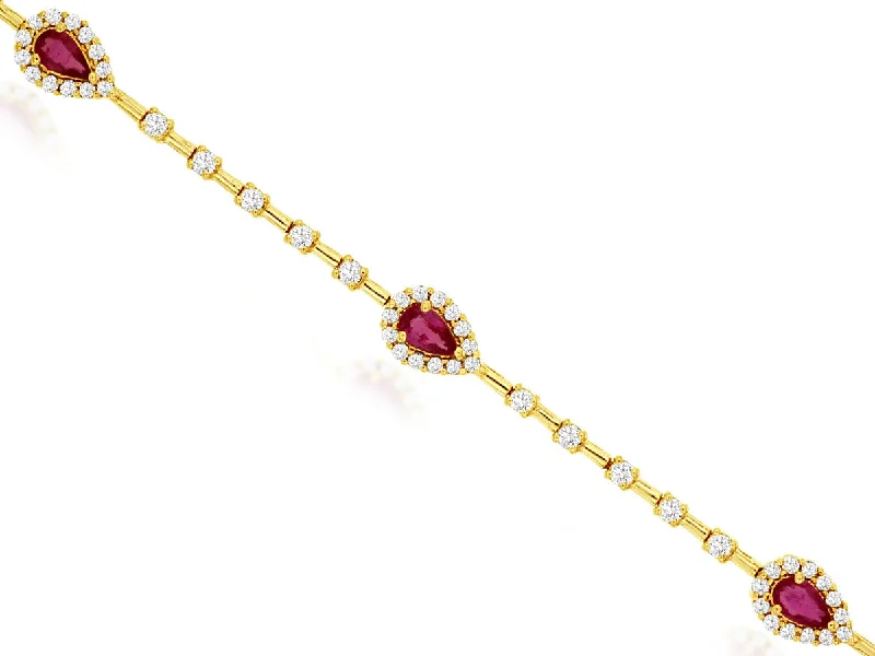 Elegant Designs, Unbeatable Discounts – Shop Jewelry Now Ruby and Diamond Tennis Style Bracelet Elegant Designs, Unbeatable Discounts – Shop Jewelry Now Ruby and Diamond Tennis Style Bracelet