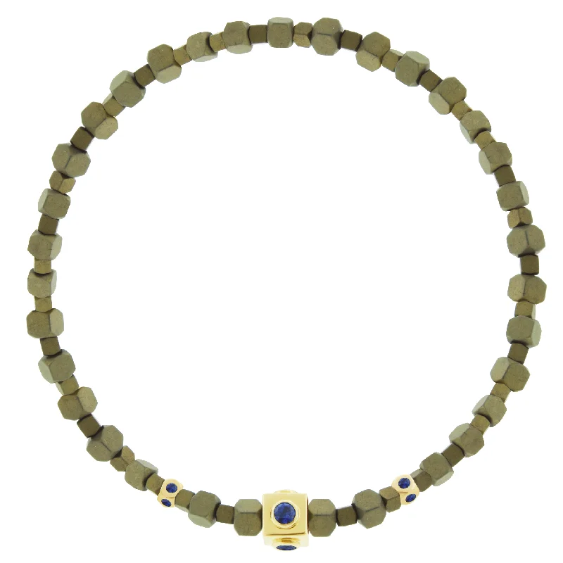 Glamorous Jewelry, Glamorous Deals – Shop Now Sapphire Lego Cube with Tetras on Bronze Hematite Bracelet Glamorous Jewelry, Glamorous Deals – Shop Now Sapphire Lego Cube with Tetras on Bronze Hematite Bracelet